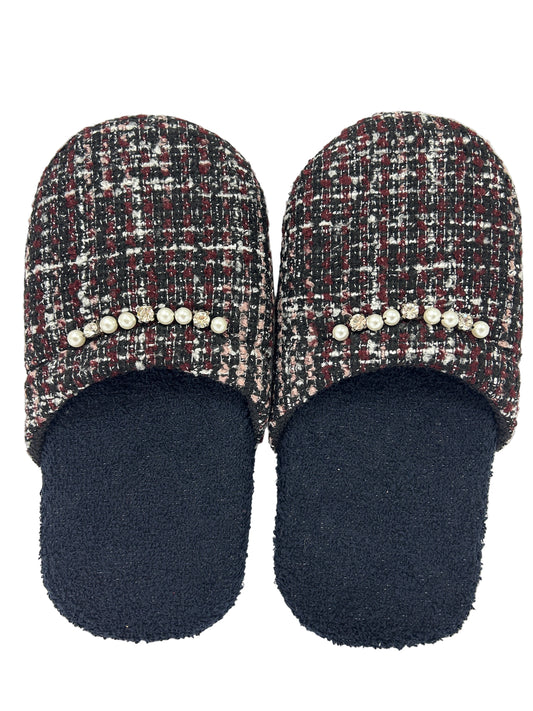 PANTOFOLA SPUGNA RICAMO A MANO