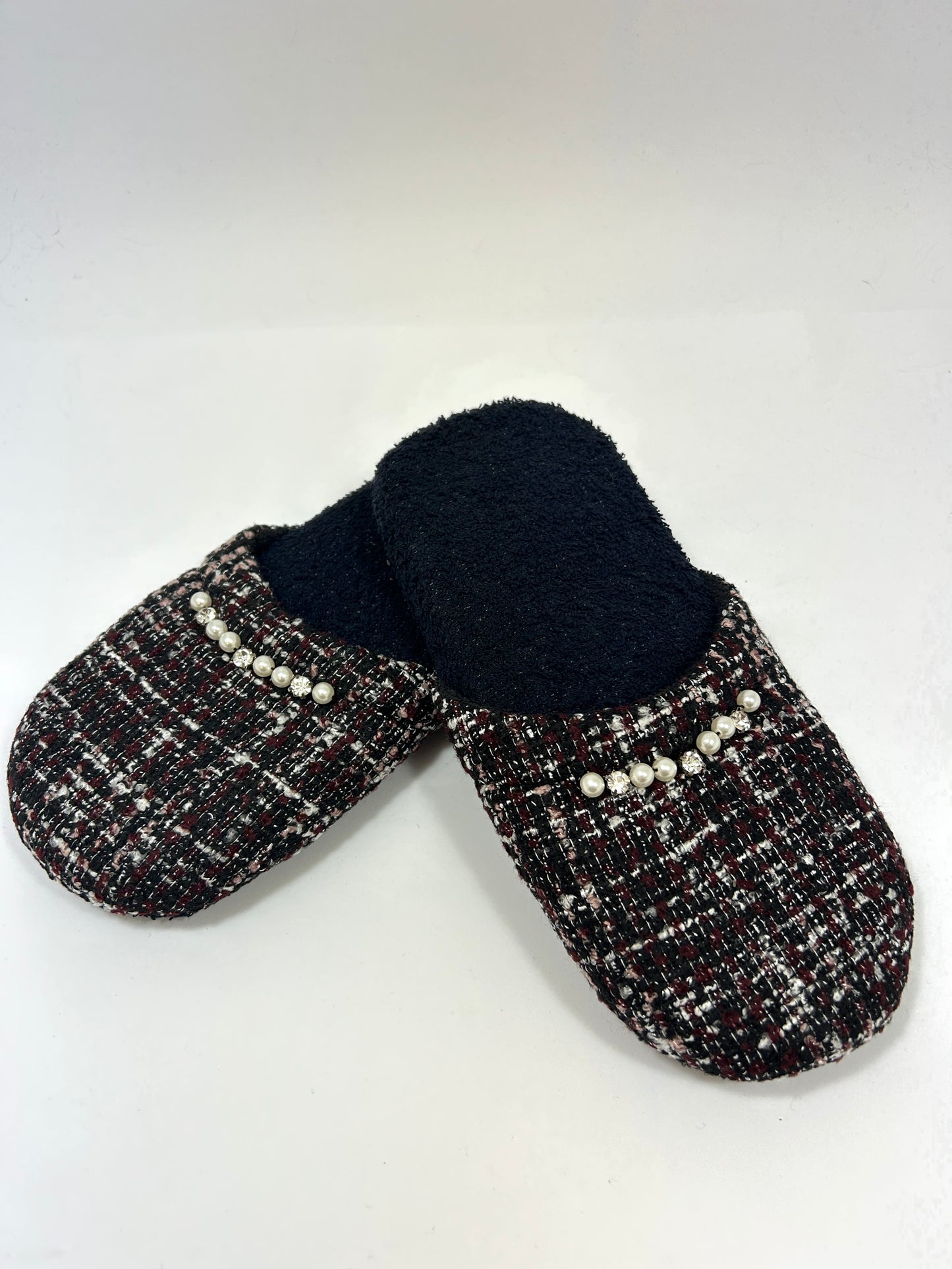 PANTOFOLA SPUGNA RICAMO A MANO