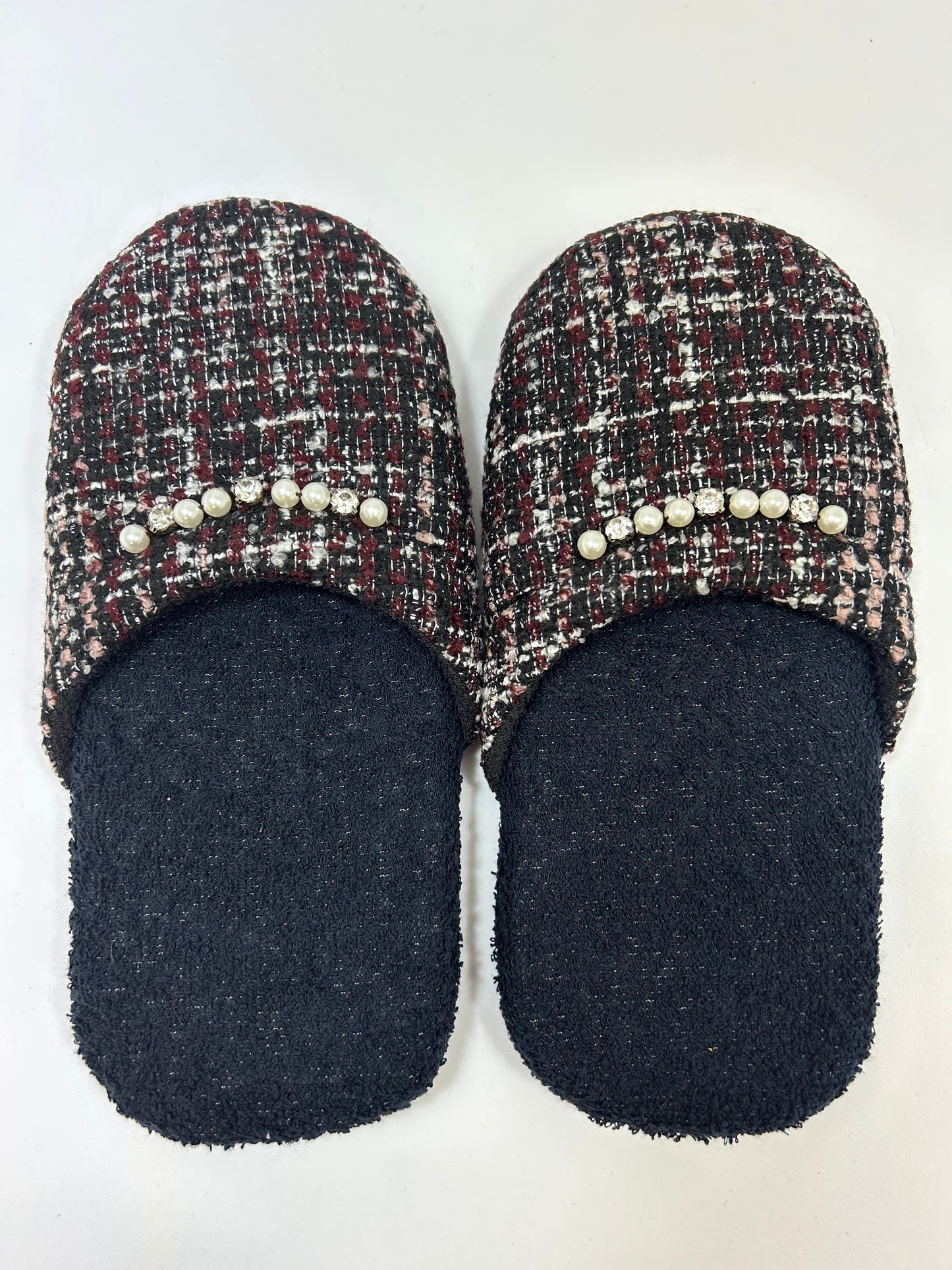 PANTOFOLA SPUGNA RICAMO A MANO